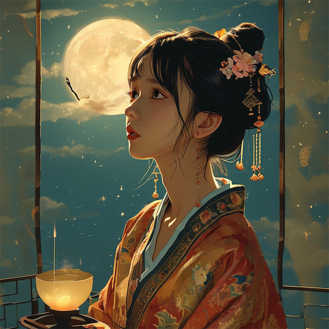 斜月照帘帷，忆君和梦稀。 Poster